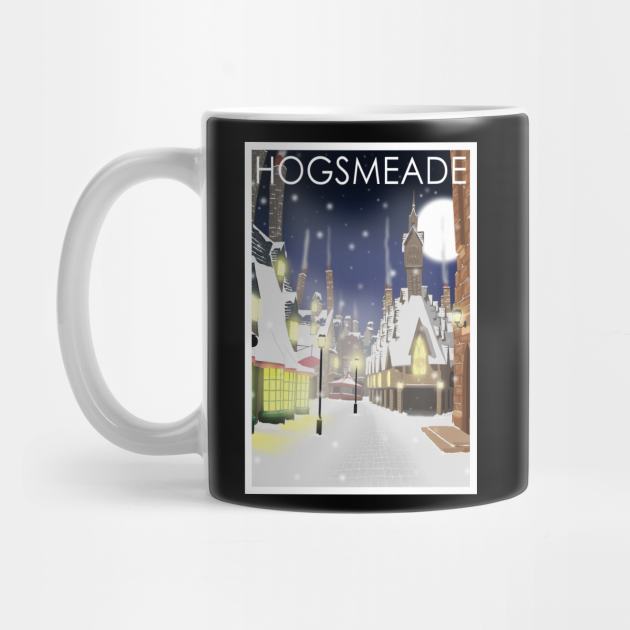 Hogsmeade at Night by Omega Art